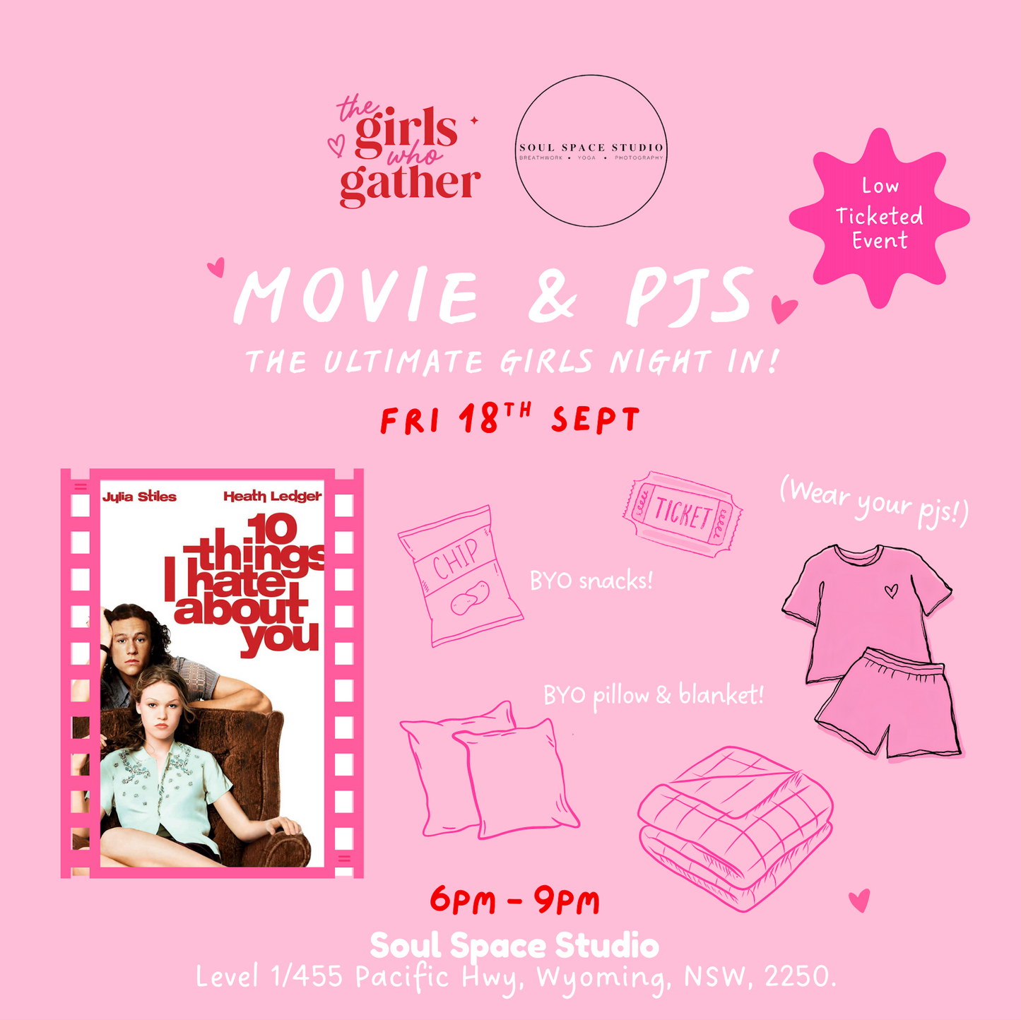 Movie & PJs | Friday 18 September | Wyoming NSW