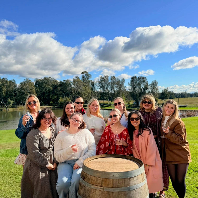 Group of women enjoying a The Girls Who Gather social event on the Central Coast NSW.