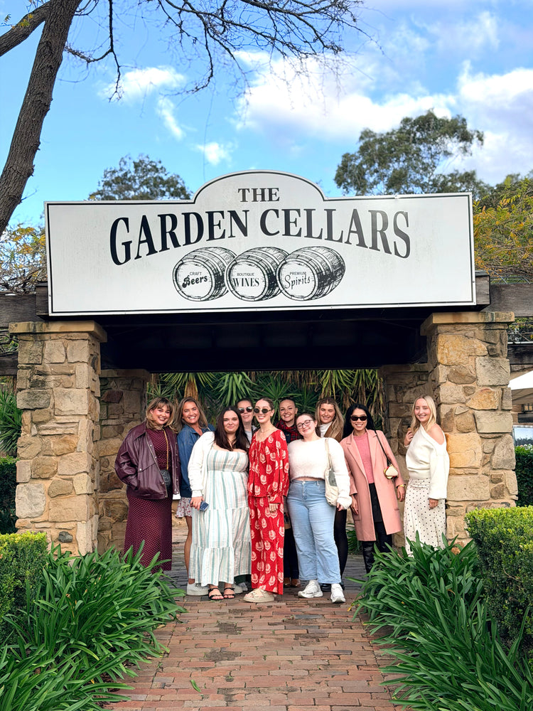 Women attending a The Girls Who Gather social event at The Garden Cellars on the Central Coast NSW.