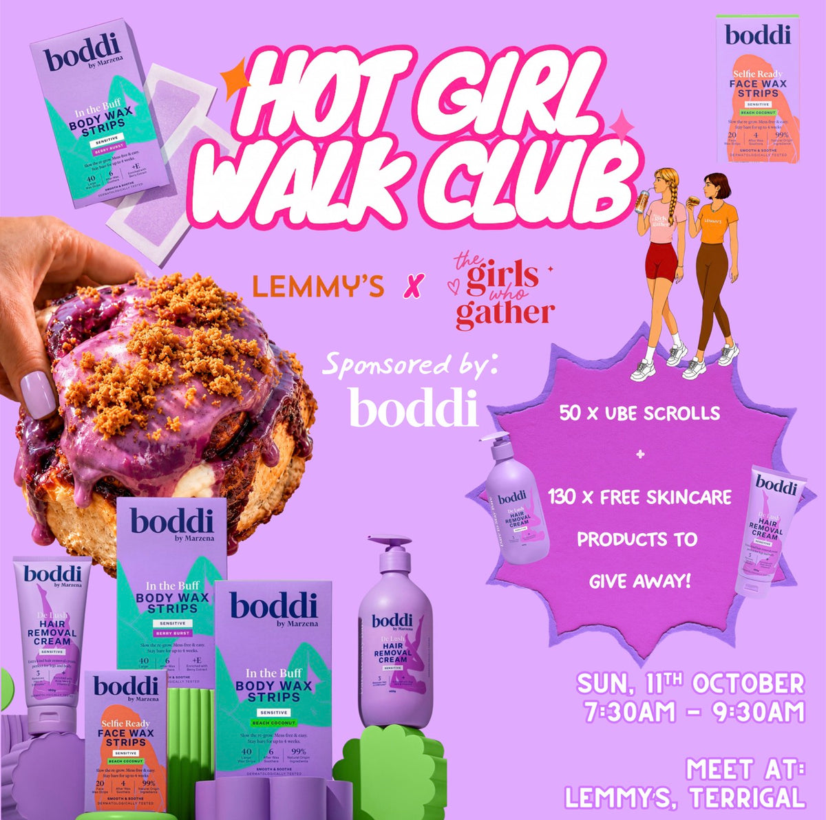 Hot Girl Walk Club | Sunday 11 October | Terrigal NSW