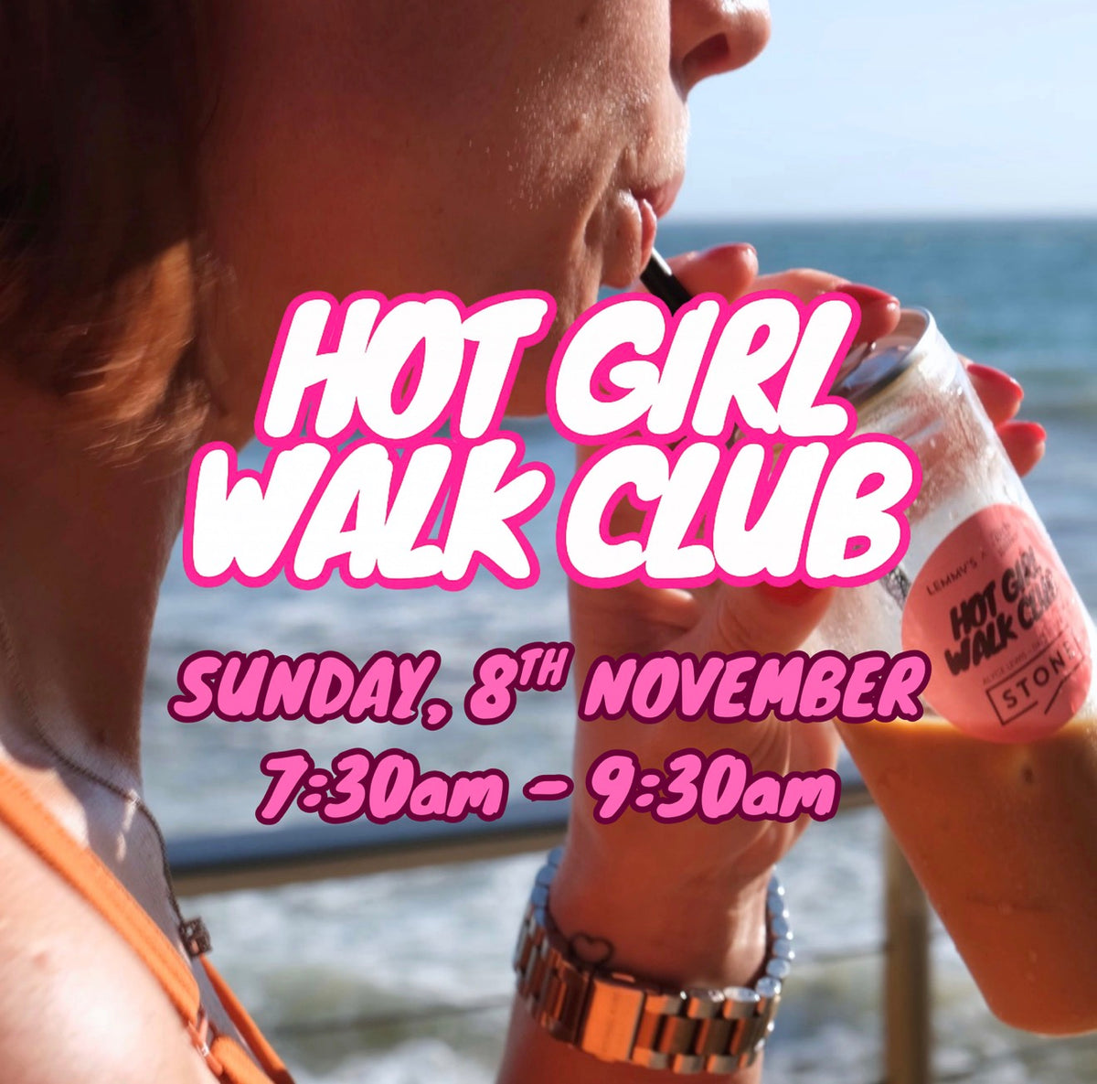 Hot Girl Walk Club | Sunday 8 November | Terrigal NSW