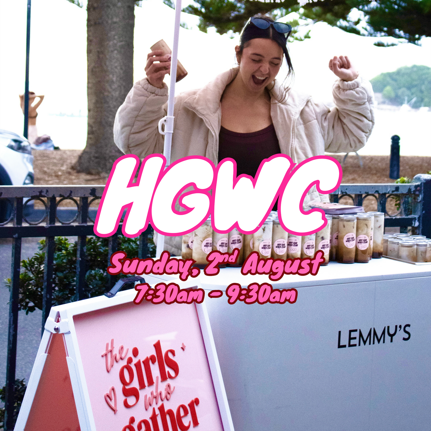 Hot Girl Walk Club | Sunday 2 August | Terrigal NSW