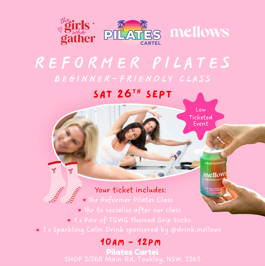 Reformer Pilates | Saturday 26 September | Toukley NSW