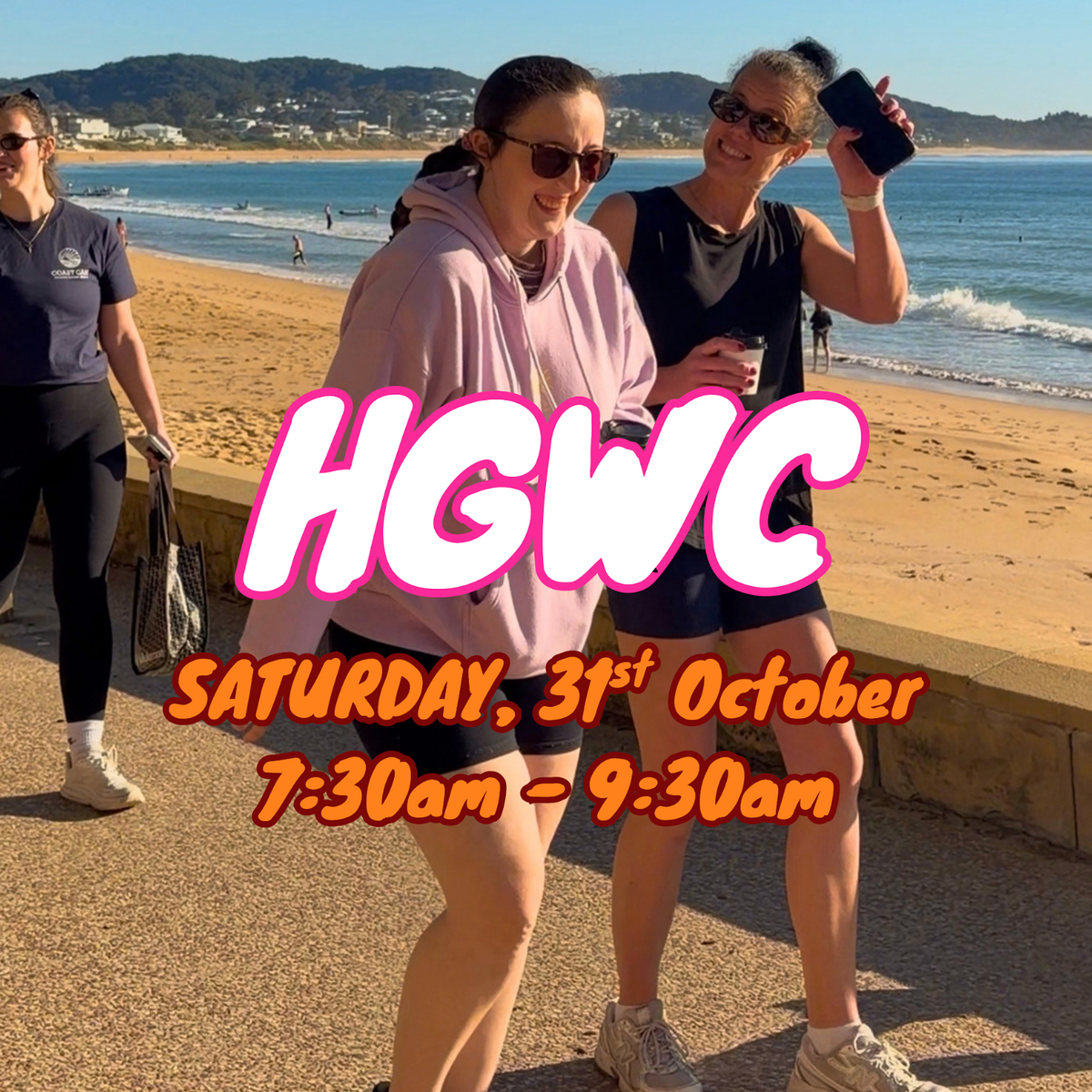 Hot Girl Walk Club | Saturday 31 October | Terrigal NSW