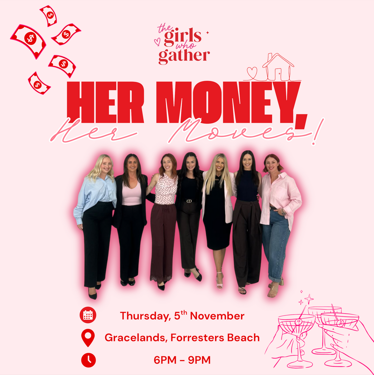 Her Money, Her Moves | Thursday 5 November | Forresters Beach NSW
