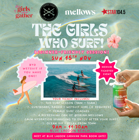 The Girls Who Surf | Sunday 15 November | Bateau Bay NSW