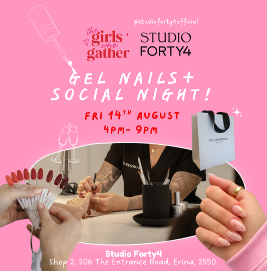 Gel Nails & Social Night | Friday 14 August | Erina NSW