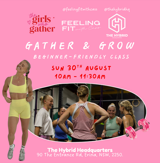 Gather & Grow | Sunday 30 August | Erina NSW