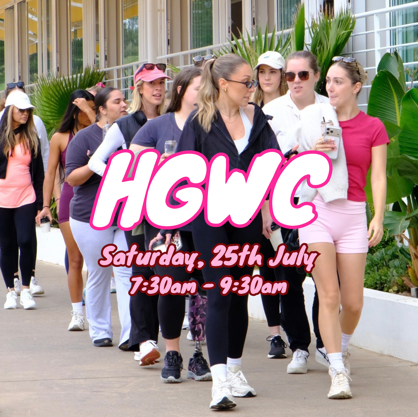 Women participating in The Girls Who Gather Hot Girl Walk Club in Terrigal on the Central Coast. Free community walk helping women stay active, meet like-minded women and build genuine friendships.