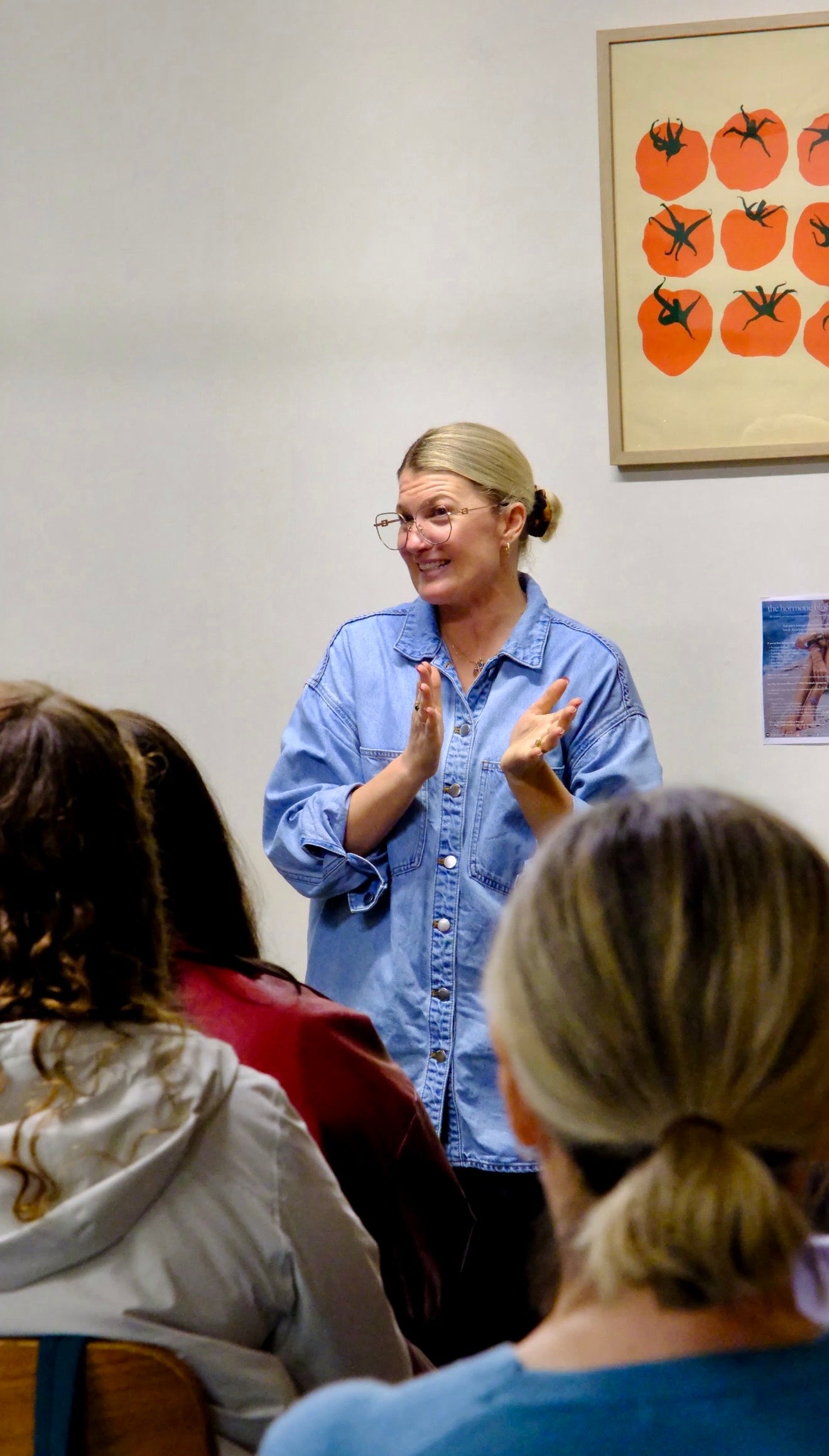 Women's wellness workshop hosted by The Girls Who Gather on the Central Coast, led by women's health educator Theresa Pembroke.